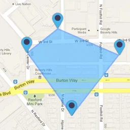 أيقونة GPS المساحة قياس- FieldCalc